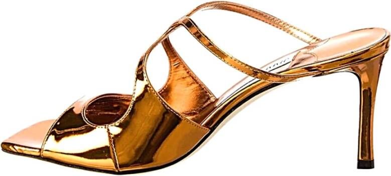 Jimmy Choo Stijlvolle Dameslaarzen Orange Dames