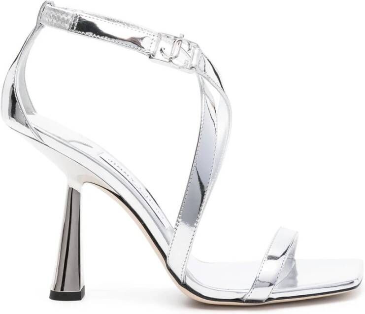 Jimmy Choo Stijlvolle Jessica Sandalen Gray Dames