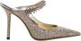 Jimmy Choo Stijlvolle Muiltjes voor Vrouwen Beige Dames - Thumbnail 1