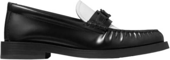 Jimmy Choo Stijlvolle platte leren loafers Black Dames