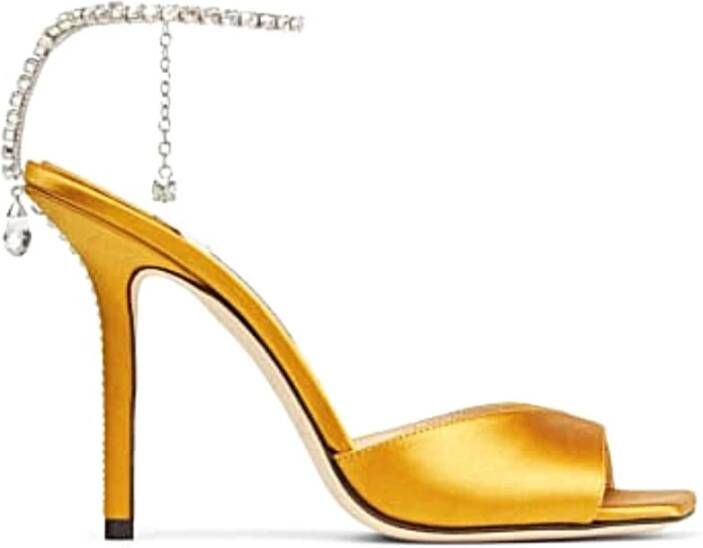 Jimmy Choo Stijlvolle Sandalen voor Vrouwen Yellow Dames