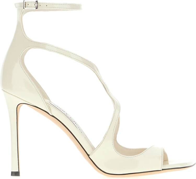 Jimmy Choo Stijlvolle Sandalen voor Zomeroutfits Beige Dames