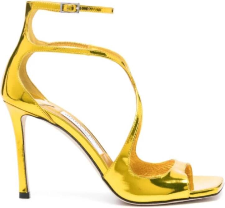 Jimmy Choo Stijlvolle Sandalen Yellow Dames