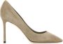 Jimmy Choo Suede Romy Pumps Beige Dames - Thumbnail 1