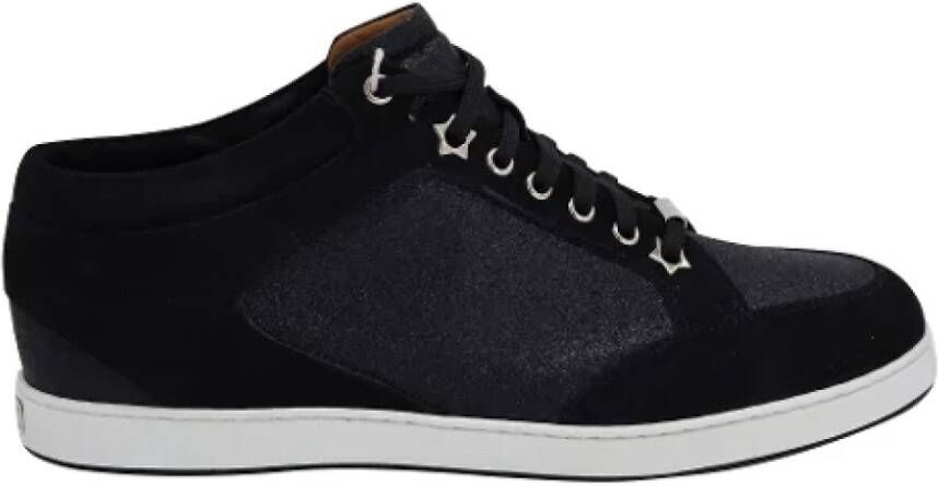 Jimmy Choo Suede sneakers Black Dames