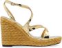 Jimmy Choo Wig sandalen Ayla 110 Yellow Dames - Thumbnail 1