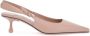 Jimmy Choo Zachte leren slingback décolleté schoenen Pink Dames - Thumbnail 1