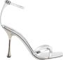 Jimmy Choo Zilveren Ixia Sandaal Lakleer Gray Dames - Thumbnail 1