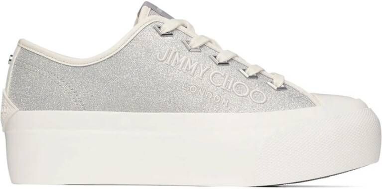 Jimmy Choo Platform sneakers 'Palma Maxi' Gray Dames