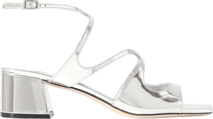 Jimmy Choo Zilveren Sandalen voor Vrouwen Gray Dames