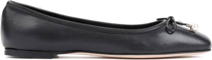 Jimmy Choo Zwarte Ballerina's Elegante Stijl Black Dames