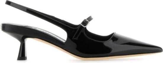 Jimmy Choo Zwarte leren Didi pumps Black Dames