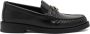 Jimmy Choo Zwarte Leren Flats met Kettingdetail Black Dames - Thumbnail 5