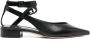 Jimmy Choo Zwarte leren gespschoenen Black Dames - Thumbnail 1