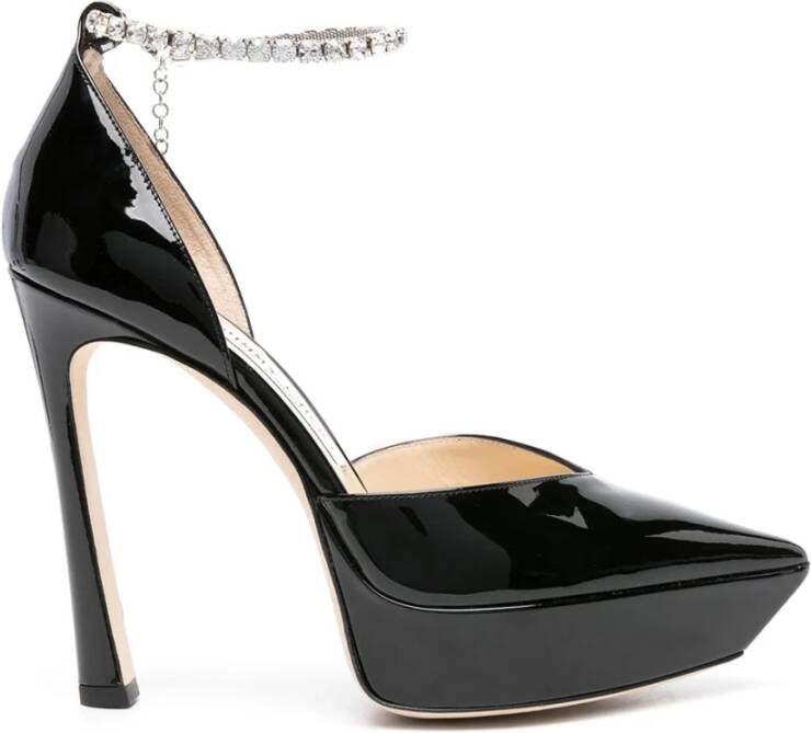 Jimmy Choo Zwarte Pump Schoenen Black Dames