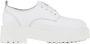 JoDis Jaren 70 Memphis Lace Up Schoen White Dames - Thumbnail 1