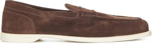 John Lobb Bruine Loafer Schoenen Elegant Stijlvol Brown Heren