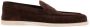 John Lobb Donkere Suède Velcro Casual Schoenen Brown Heren - Thumbnail 1