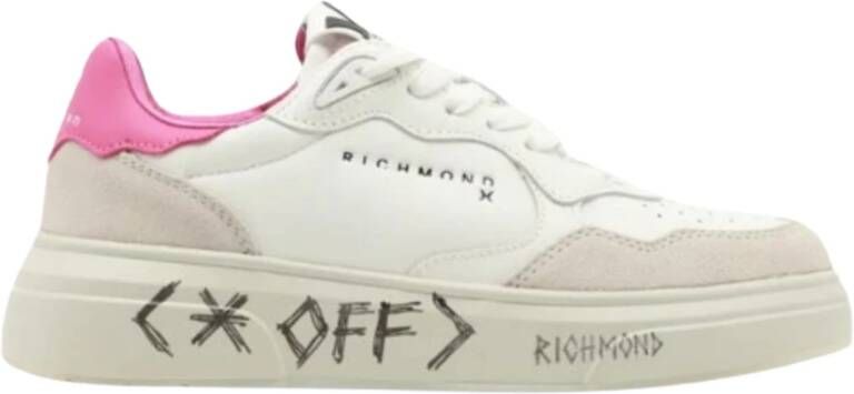 John Richmond Dames Sneakers Trendy Stijl White Dames