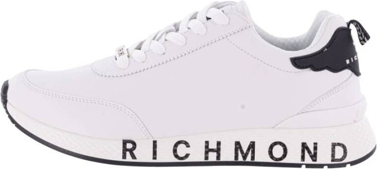 John Richmond Heren Leren Sneakers White Heren