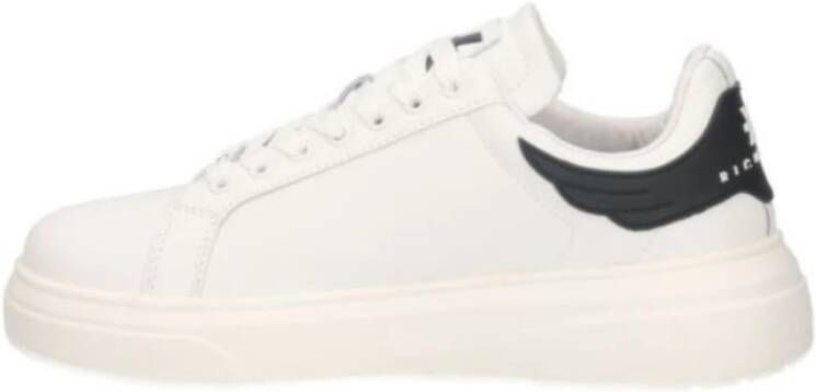 John Richmond Witte Sneakers Model 20007 Herfst Winter 2023 2024 Collectie White Heren