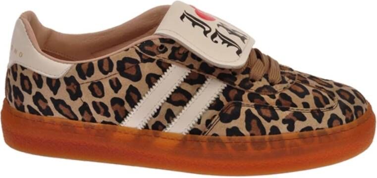 John Richmond Sneaker met contrasterende lijnen Multicolor Heren