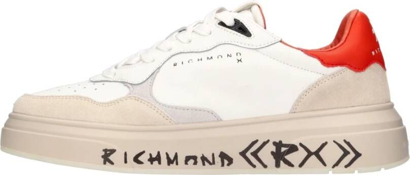 John Richmond Sneakers Wit White Heren