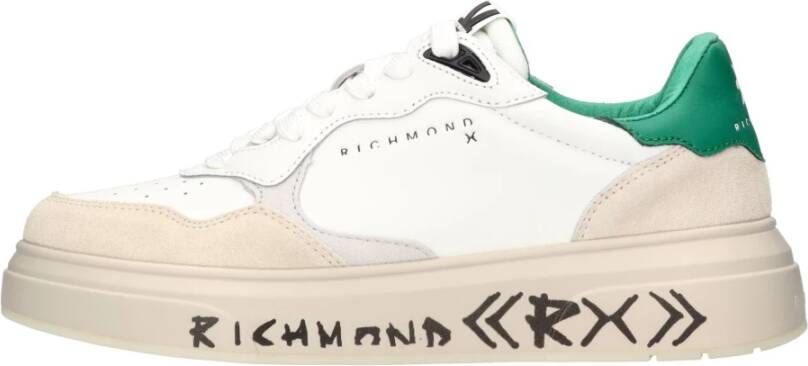 John Richmond Sneakers Wit White Heren