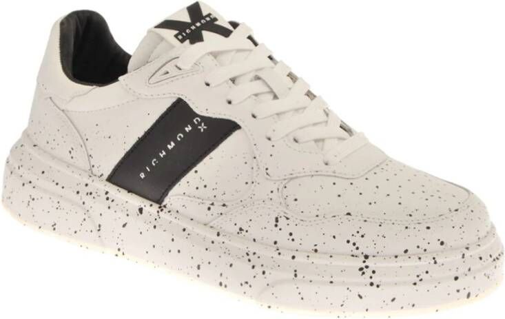 John Richmond Sportieve Sneaker voor Heren met Decoratieve Band White Heren