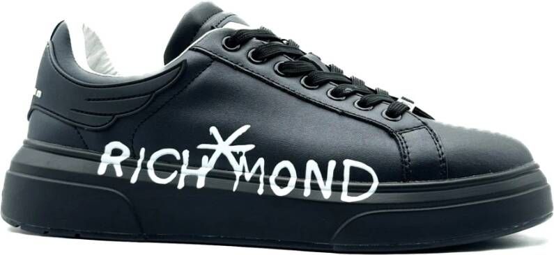 John Richmond Zwarte Sneakers Model 25314 Black Dames