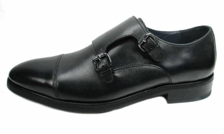 JOOP! SHOES Double monk straps van leer model 'Kleitos'