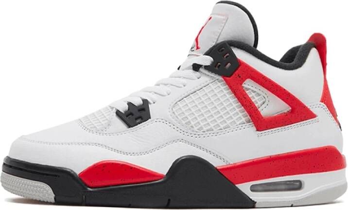 Jordan 4 Retro Red Cement White Heren