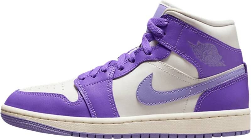 Jordan Air 1 Mid Action Grape (W) Paars Dames