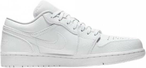 Nike Jordan 1 Low Triple White Tumbled Leather - Foto 2