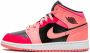 Jordan Klassieke Coral Chalk Sneakers Pink Dames - Thumbnail 1