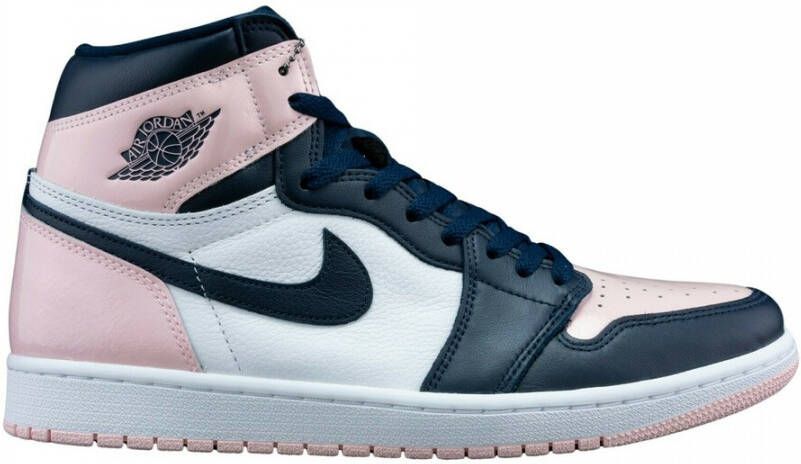 Jordan 1 Retro High Dames Schoenen Black Mesh Synthetisch