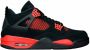 Jordan Retro Rode Donder Sneakers Black Heren - Thumbnail 5