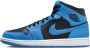 Jordan Blauwe Mid Sneakers Klassieke Stijl Blue Heren - Thumbnail 1