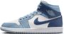 Jordan Blauwe Sneakers Klassieke Stijl Blue Dames - Thumbnail 1