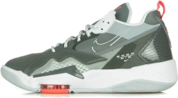 Jordan Zoom 92 Heren Schoenen Grey Leer Textil Synthetisch Foot Locker