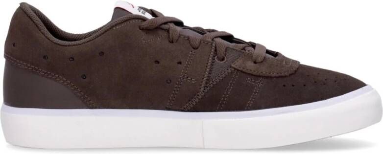 Jordan Donkere Chocolade Lage Sneaker Universiteit Rood Brown Heren