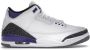 Jordan Donkere Iris Retro Sneakers voor Heren White Heren - Thumbnail 1