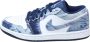 Jordan Gewassen Denim Lage SE Sneakers Blue Heren - Thumbnail 1