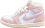 Jordan Gewassen Roze Retro High OG Sneakers Pink Heren - Thumbnail 1