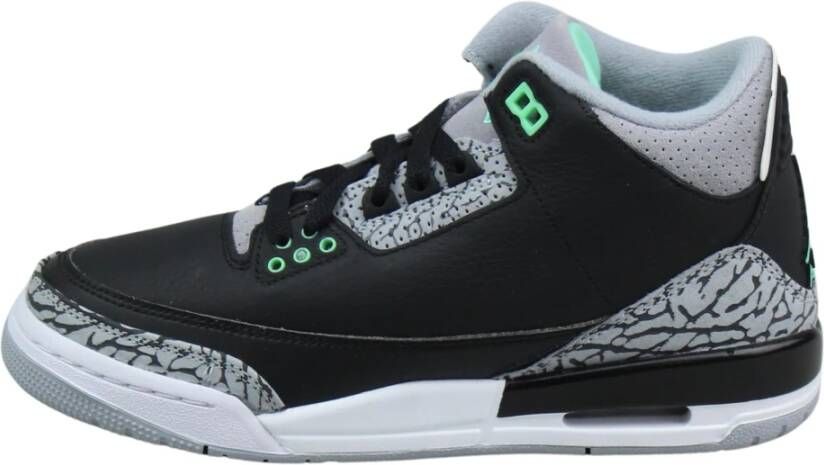 Jordan Groene Gloed Retro Sneakers Black Dames