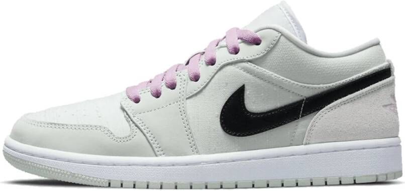 Jordan 1 Low Dames Schoenen Green Leer Foot Locker