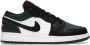 Jordan Groene Teen Lage Sneakers Meisjes Stijl Black Dames - Thumbnail 1