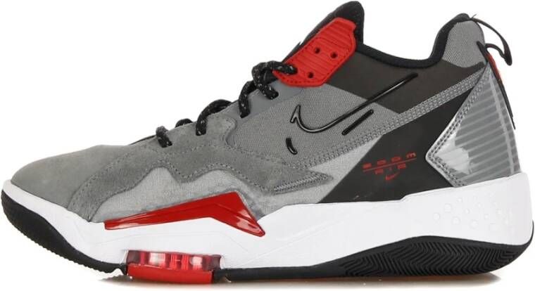 Jordan Zoom 92 Heren Schoenen Grey Leer Textil Synthetisch