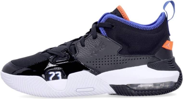 Jordan Stay Loyal 2 Black Hyper Royal-Safety Orange-White