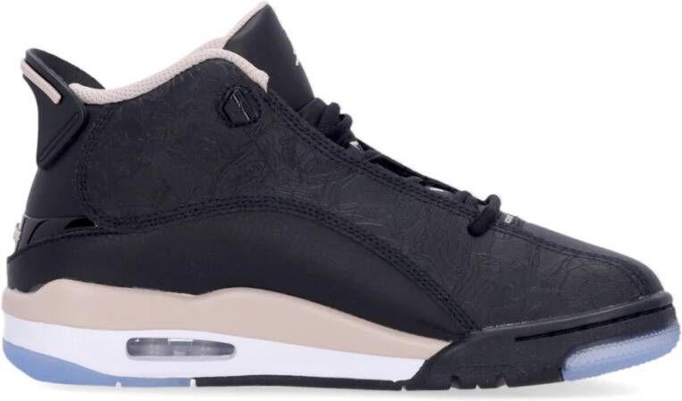 Jordan Hoge Sneakers Zwart Wit Stijlvol Ontwerp Black Heren